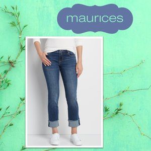 Maurice’s crop jeans. NWOT